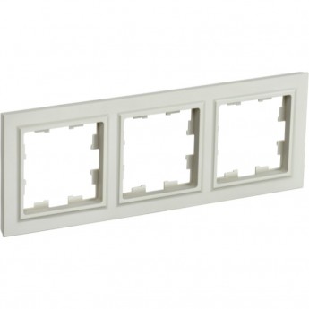 Рамка 3-местная IEK BRITE РУ-3-БрКр бежевый - BR-M32-K10 Рамка 3-местная IEK BRITE РУ-3-БрКр бежевый - BR-M32-K10