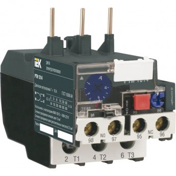 Реле IEK РТИ-1306 электротепловое 1-1,6А - DRT10-0001-D016 Реле IEK РТИ-1306 электротепловое 1-1,6А - DRT10-0001-D016